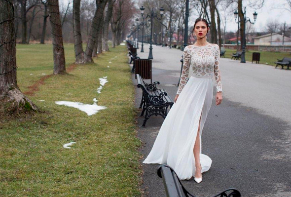 שמלת כלה של שלומית אזרד. 1,000 שקל במקום 8,000 שקל, צילום: אלון שפרנסקי
