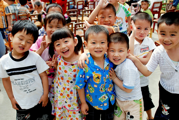 ילדים בסין