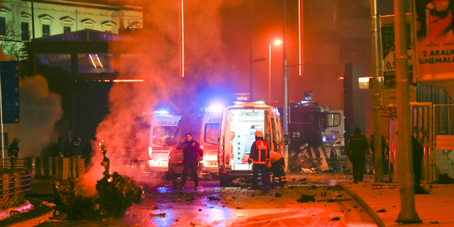 פיגוע כפול באיסטנבול: 29 נרצחו, 166 נפצעו
