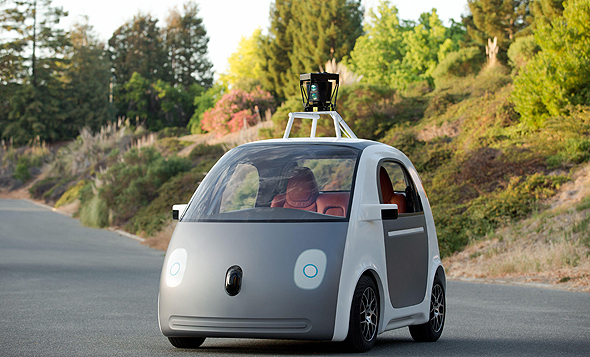 מכונית גוגל רכב אוטונומי מכונית חכמה Google 