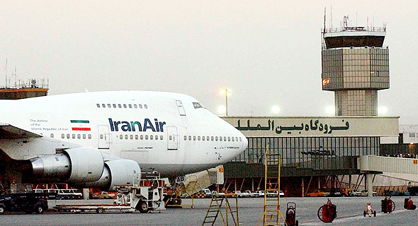 מטוס של איראן אייר. רוצים לחדש את צי המטוסים המזדקן