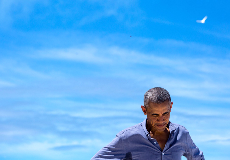 ספטמבר 2016. הנשיא בסיור באיי האוקיאנוס השקט, בדרך לסיור בסין ובמדינות דרום מזרח אסיה, צילום: Pete Souza / The White House