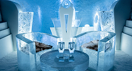 מלון הקרח בשבדיה, צילום: asaf kliger/icehotel