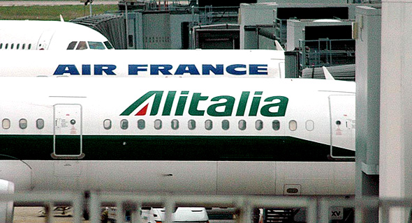 אליטליה alitalia מטוס תעופה, צילום: אי פי איי