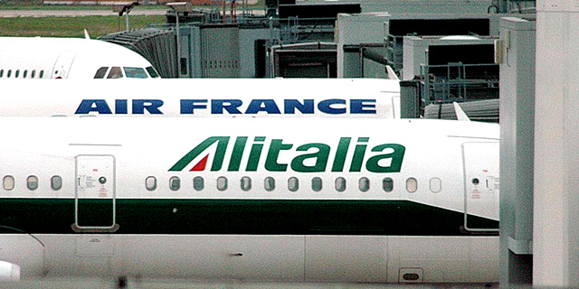 אייר פראנס רכשה 25% ממניות חברת התעופה אליטליה