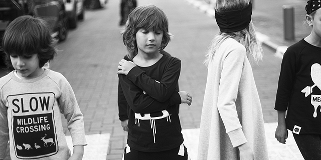 טוּ קוּל פור סקוּל: בגדי ילדים שחורים ומעוצבים