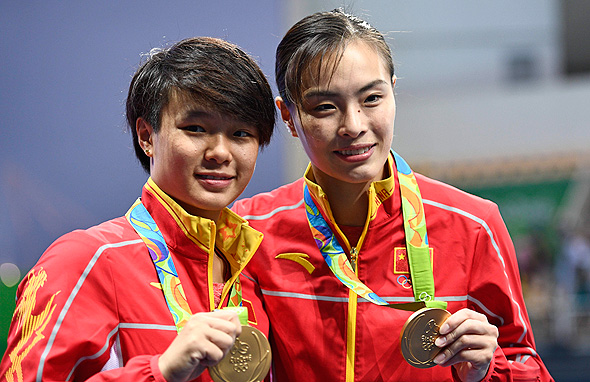 המינויים הוכרזו בפגישה האחרונה של הוועד האולימפי הסיני ל-2016, שבה גם התייחסו למיקומה של סין כשלישית בקרב מקבלות המדליות באולימפיאדת ריו. המדינה זכתה ב-26 מדליות זהב ו-70 מדליות כסף, צילום: איי אף פי
