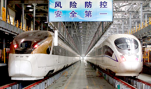הרכבת המהירה בסין, צילום: Imagine China