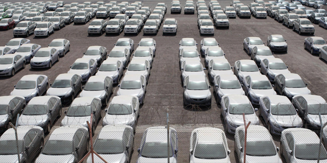 כצפוי: ירידה של 43% בייבוא כלי רכב ברבעון הראשון של השנה