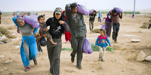 פליטים מסוריה, צילום: ארגון ישראייד israAID