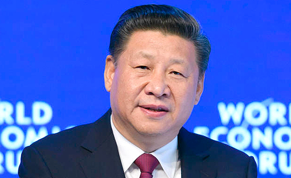 נשיא סין שי ג'ינגפינג. השיק את "פרויקט החגורה והדרך" ב-2013