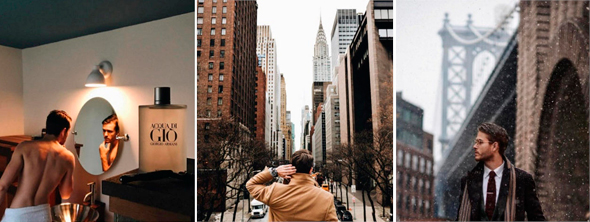 אדם גלאגר, בלוגר אופנה וסטייל. 2 מיליון עוקבים, צילום: instagram