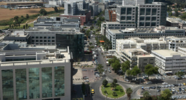 Office buildings in Tel Aviv. Photo: Amit Shaal