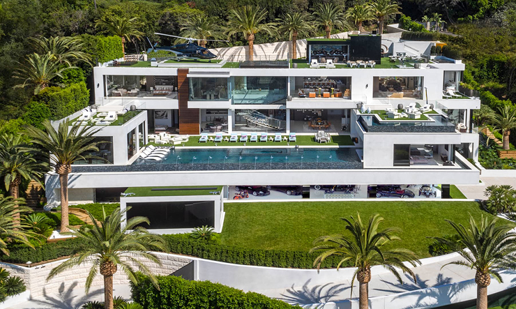 הבית היקר ביותר בארה"ב בלוס אנג'לס
