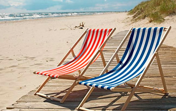 כיסא חוף של איקאה ריקול מסדרת MYSINGSÖ  