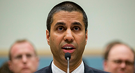 FCC Commissioner Ajit Pai (Credit: Bloomberg)