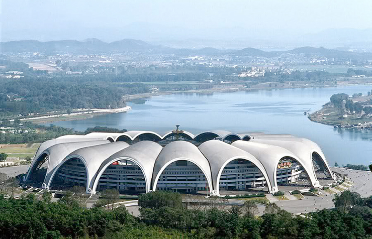 איצטדיון רונגרדו מיי דיי, פיונגיאנג צפון קוריאה , צילום: imgur