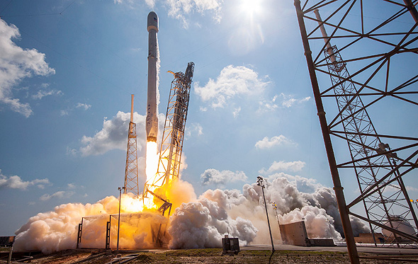 שיגור טיל של SpaceX. "אסון קולומביה היה הרסני" , צילום: spaceX