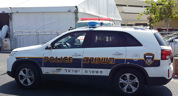 רכב משטרה, צילום: דוד הכהן