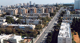 רחוב לה גווארדיה בתל אביב, צילום: עמית שעל