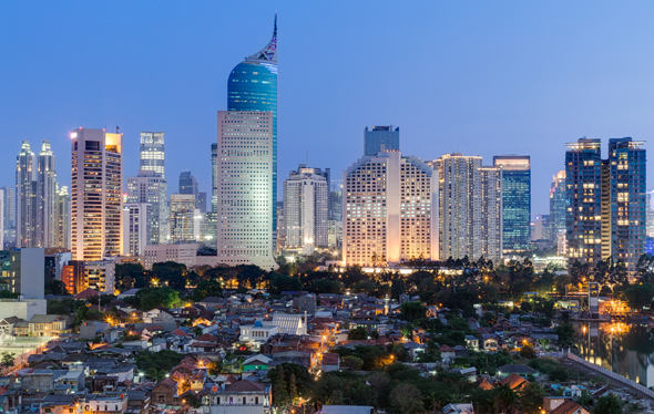 Indonesia's capital city Jakarta. Photo: Shutterstock Indonesia's capital city Jakarta. Photo: Shutterstock