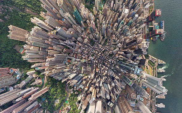 הונג קונג מעין הרחפן, צילום: AirPano