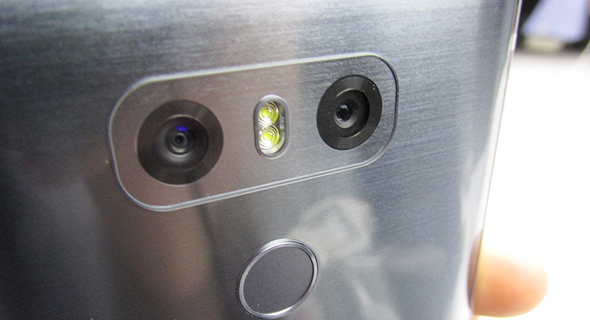 השקת טלפון סלולרי LG G6 תערוכת המובייל MWC ברצלונה 4, צילום: עומר כביר