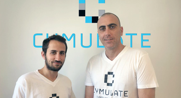 Cymulate co-founders Avihai Ben-Yossef and Eyal Wachsman. Photo: PR