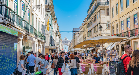 Downtown Lisbon. Photo: Shutterstock