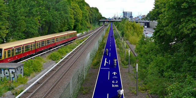 כמו נתיבי איילון: ברלין תסלול רשת של נתיבים מהירים לאופניים בכניסה לעיר