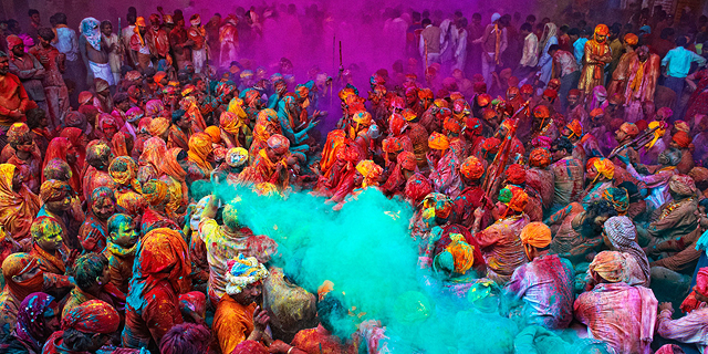 צבע טרי, גרסת ההינדו: מהו סוד הקסם של פסטיבל &quot;הולי&quot; בהודו?