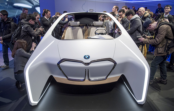 An Intel and Mobileye autonomous car prototype