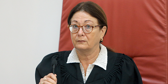 אסתר חיות, נשיאת בית המשפט העליון , צילום: אלכס קולומויסקי