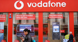 A Vodafone store in the U.K. Photo: Bloomberg