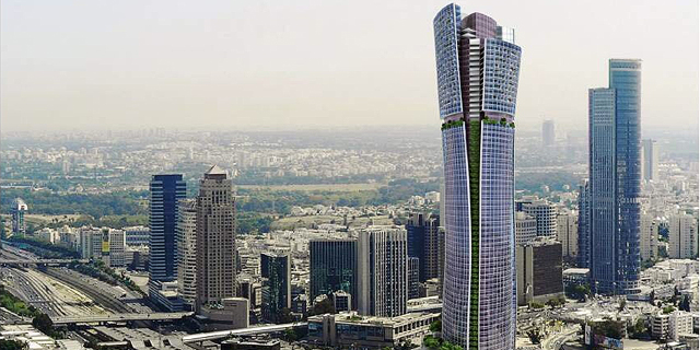 הופקדה התוכנית למגדל הגבוה בישראל: 400 מטר ו-100 קומות בת&quot;א