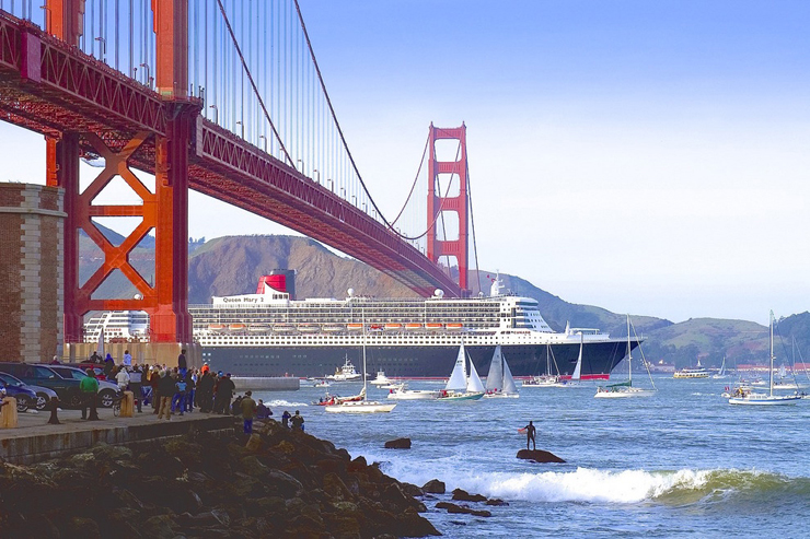 גשר הזהב, סן פרנסיסקו. נציגות ראשונה לארה"ב במקום ה-11, צילום: 10best.com