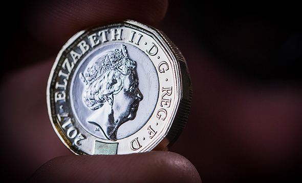 מטבע חדש של ליש"ט הושק בבריטניה