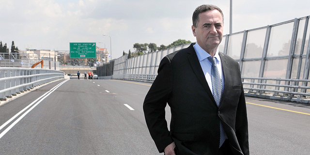 שר התחבורה ישראל כץ. לא עומד עם סטופר לנתניהו, צילום: גדעון מרקוביץ