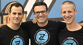 Bizzabo founders, left to right: Alon Alroy, Eran Ben-Shushan, Boaz Katz. Photo: PR