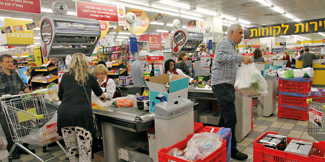 התאוששות: מכירות שוק המזון צמחו ברבעון הראשון ב-2.2%