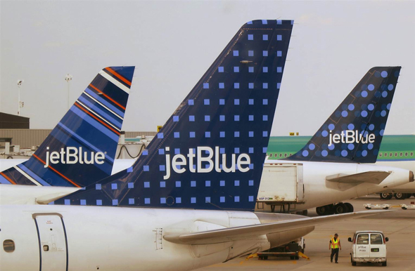 חברת תעופה ג'טבלו ג'ט בלו ארה"ב, צילום: רויטרס 