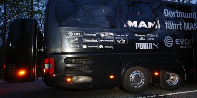 ניסיון הפיגוע באוטובוס של בורוסיה דורטמונד: &quot;המניע היה תאוות בצע&quot; 