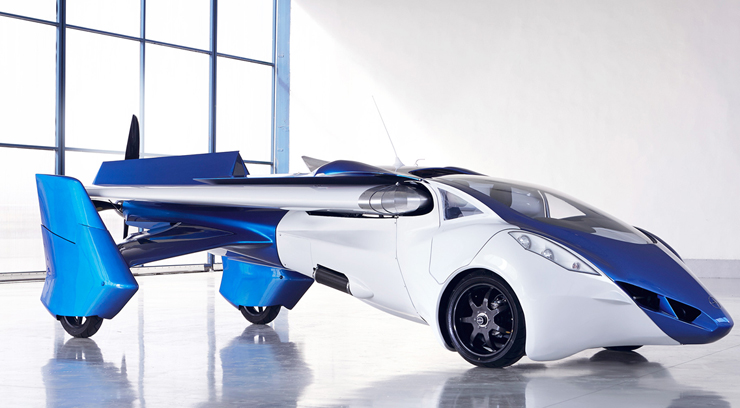 המכונית המעופפת של אירו מוביל. החברה החלה לפתח את הרעיון ב-1990, צילום: aeromobil