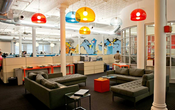 Outbrain's offices in New York. Photo: Outbrain