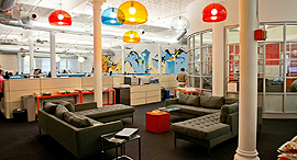Outbrain's New York headquarters. Photo: Outbrain