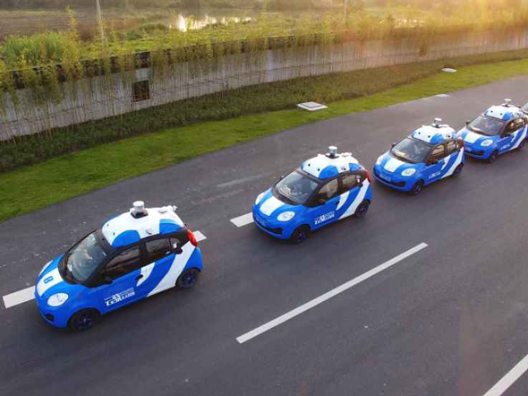 מכוניות אוטונומיות של באידו, צילום: מאתר טקראנצ