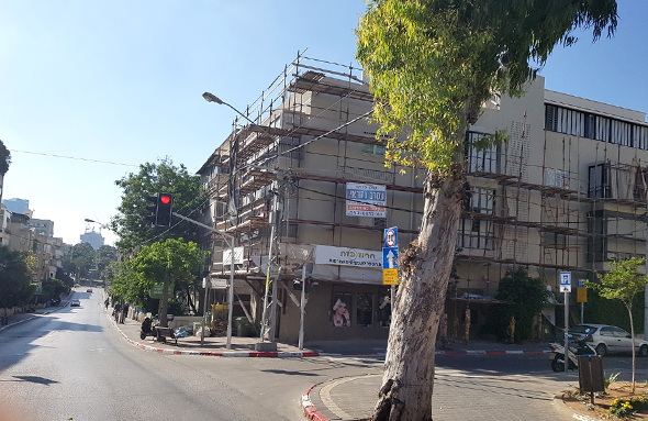 תמ"א 38 בתל אביב (ארכיון), צילום: דוד הכהן