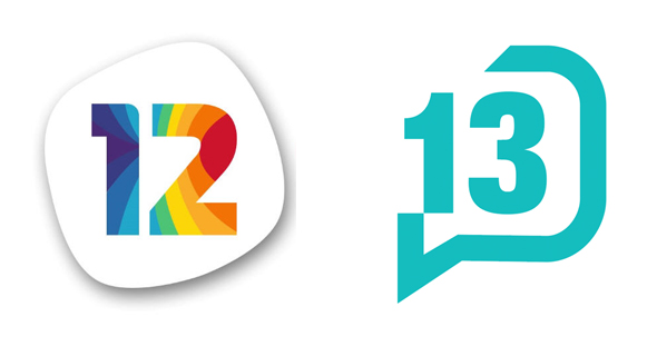 לוגו רשת 13 קשת 12 