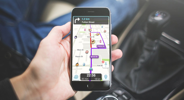 Waze's app. Photo: SMBP