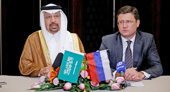 שרי האנרגיה של רוסיה וסעודיה